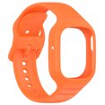 thumbnail image 1 of Correa Reloj Pulsera Suave Y Cómoda Engrosada para Watch 4 Naranja WDOplteas, 1 of 9