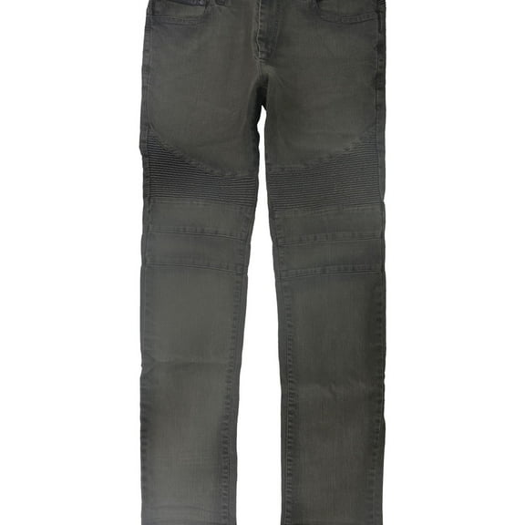 Rogue State Mens Textured Straight Leg Jeans, Green, 31W x 32L