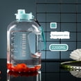 thumbnail image 3 of Botella de agua de 2,2 L con pajita - Jarra de agua - Botella de agua motivacional - Botella de agua grande MFZFUKR BST3054153-3, 3 of 6