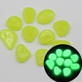 thumbnail image 3 of Guijarros brillantes perfecl para decoración de Jardín 100 piezas amarillo brillante, 3 of 8