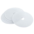 thumbnail image 1 of Filtro de escape universal para secadora de tela Uxcell, algodón 227x33mm blanco para reemplazo de filtro de secadora de ropa paquete de 6, 1 of 5