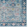 thumbnail image 2 of Linon Emerald Navy & Ivory 5x7 Area Rug, 2 of 10