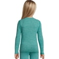 thumbnail image 2 of Hanes Girls' Space Dye Crewneck, 2 of 3