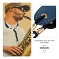 thumbnail image 3 of CTIRCHIU 1Pcs Blue Neck Belt for Saxophone Instruments 39x4cm, 3 of 8