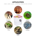 thumbnail image 2 of Shisuyan 1pc Practical Reptile Feeding Box Acrylic Climbing Pet Feeding Container, 2 of 9
