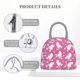 thumbnail image 4 of Balery Cute Poodle Dog Bolsa de Almuerzo para Mujeres, Caja de Almuerzo, Bolsa de Almuerzo Pequeña Impermeable, Tote de Almuerzo Reutilizable con Gran Capacidad, 4 of 6