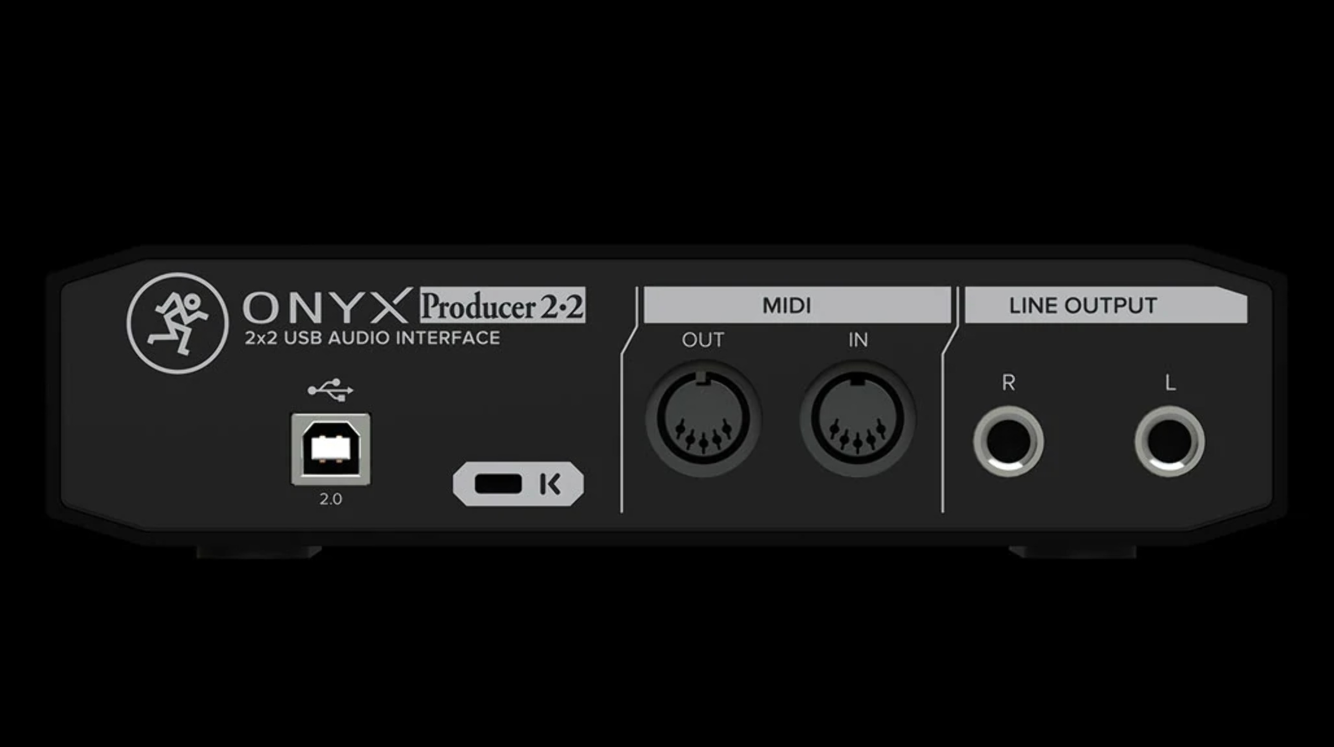 Mackie Onyx Artist 2.2 USB Audio Interface with MIDI, Black - image 4 of 4