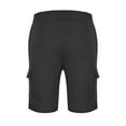 thumbnail image 4 of Plebaso Mens Sweat Shorts Drawstring Athletic Jogger Shorts Casual High Waist Lounge Short Pants for Men, 4 of 6