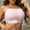 Pink, variant on HOMBOM Bandeau Bras for Women Front Closure Everyday Plus Size Wireless Brassiere Beige Strapless Full Coverage Comfortable Bras XXL