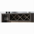 thumbnail image 4 of Bowery Hill Buffet en Bois Transitionnel Gris Vieilli, 4 of 6