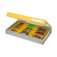 thumbnail image 3 of Plano EDGE Flex Crankbait 3700 Premium Waterproof Utility Box, Gray and Yellow, 3 of 10