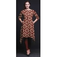 thumbnail image 2 of Bimba Hauts Imprimés Floraux Champignon Rouge et Couronne pour Femmes Kurti Asymétrique Robe d'Été pour Filles Grand, 2 of 6
