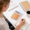 thumbnail image 1 of Color Calculator Cute Mini Desktop Calculator with Big Buttons Portable Candy-Colored Math Adding Machine, 1 of 6