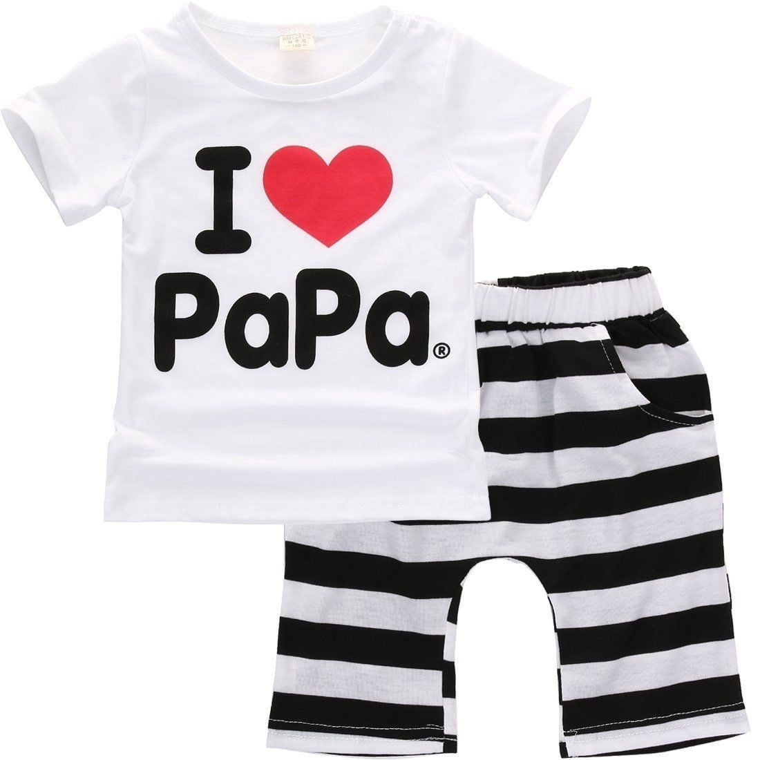 2pcs Newborn Infant Twins Baby Boy Girls T Shirt Pants Outfit Pajamas Suit 0 24m Walmart Canada