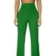 thumbnail image 3 of Pantalones de cintura alta para mujer, elegantes pantalones acampanados para uso diario, pantalones casuales ajustados y elásticos para mujer, 3 of 5
