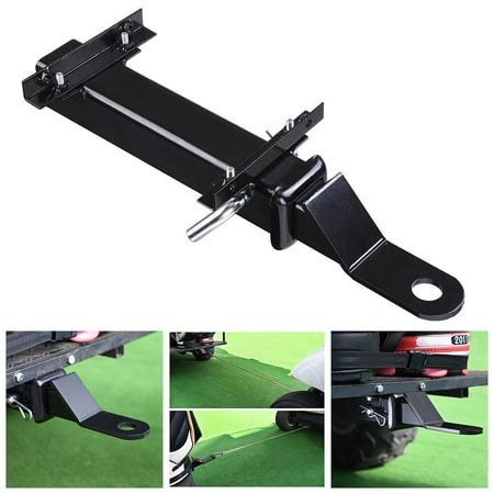 Hitch Cover Step Yescom Universal Rear Seat Trailer Hitch with Receiver for Step on Back of Golf Cart ()