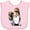 AD-Pink, variant on Inktastic Tricolor Papillon Boys or Girls Baby Bib