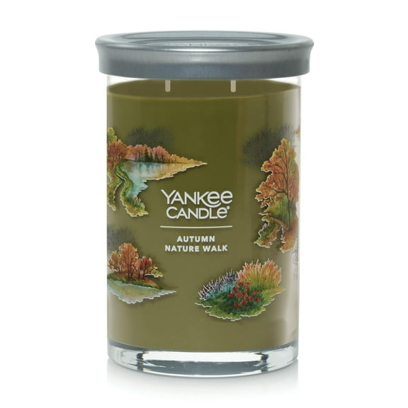 Yankee Candle Signature Large 2-Wick Candle, Autumn Nature Walk, 20 oz