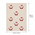 thumbnail image 3 of Ltvvegg Holiday Christmas Fleece Throw Blanket, Santa Claus Patterns Soft Christmas Blanket for Sofa Couch Chair Bed or Dorm(39x28in), 3 of 6