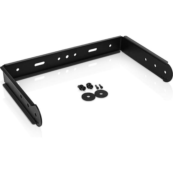 Sound Town CARME Series Surface/Wall Mount Bracket for CARME-12MM, Black (CARME-12MMUB)