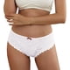 thumbnail image 1 of Ropa interior sexy de cintura media para mujer Calzoncillos de mujer con cinturón cruzado y lazo de encaje Fridja  nalpqowj44106, 1 of 4