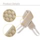 thumbnail image 4 of Depurador de espalda, depurador de espalda de algodón con correa para la espalda para duchas, exfoliación corporal y facial, circulación sanguínea, 4 of 6