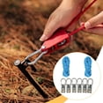 thumbnail image 1 of DYNWAVECA Rope with Roller Tensioner Heavy Duty Multipurpose Professional Paracord Adjuster Rope Tightening Tool for Outdoor Gear Tarps 2 Ropes 6 Hooks, 1 of 8
