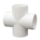 thumbnail image 1 of 10 Pieces PVC 4 Way Cross for Building Heavy Duty Greenhouse Frame Furniture Connectors 32mm, 1 of 5