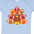 thumbnail image 4 of Inktastic Thanksgiving Cute Football Turkey Boys or Girls Baby Bodysuit, 4 of 5
