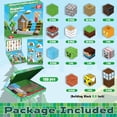 thumbnail image 2 of Mine-craft Magnetic Blocks-100PCS Magnetic Building Blocks Magnet Cube Toys Stacking, Build Forest World Set, 2 of 5