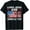Black, variant on America Loves Jesus and America too American T-Shirt,Black