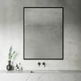 thumbnail image 2 of Decor Wonderland Venta Modern Black Framed Wall Mirror with Dual Mounting Brackets 29.5" x 39.5", 2 of 5