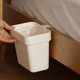 thumbnail image 3 of Cubo de basura portátil montado en pared, cubo de basura, cubo de basura de cocina, cubo de basura para baño, armario, cocina, armario, oficina, Sunnimix Bote de basura, 3 of 7
