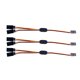 thumbnail image 1 of Cable servo en Y, 10 piezas Cable de extensión servo divisor servo Cables servo Eficiencia maximizada, 1 of 14