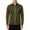 Army Green, variant on ClodeEU Men's Fleece Full Zip Stand Collar Lightweight Jacket,Long Sleeve Outerwear with Zipper Pockets,Big and Tall ,Size M-5XL