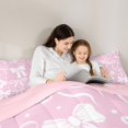thumbnail image 4 of Feelyou Fashion Bow-tie Kid Bedding Comforter Set 7pcs, Princess Ribbon King Bedding Sets, 4 of 8