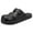 Black, variant on Men Women Buckle Wrapped Non-Slip Breathable Lightweight Household Close Toe Slide Sandals with Arch Support Comfort Beach Pool Shower Slippers Adjustable Indoor Outdoor
