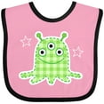thumbnail image 3 of Inktastic Space Alien Halloween Boys or Girls Baby Bib, 3 of 4