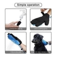 thumbnail image 4 of Guante De Baño Y Masaje Para Mascotas negro, 4 of 4