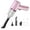 Pink, variant on Wireless Handheld Car Vacuum Cleaner, Mini High-Power Suction & Blowing, Portable Wet & Dry Auto Vacuum with Type-C Charging, Multifunctional Nozzles for Car Interior Cleaning, Green