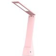 thumbnail image 1 of Lámpara de escritorio LED con puertos de carga USB, 3 temperaturas de color niveles de brillo, protección para los ojos, luz de lectura plegable, - Rosa Rosado Sunnimix Lámparas de escritorio, 1 of 7