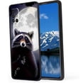 thumbnail image 1 of Compatible with Samsung Galaxy A51 4G Phone Case, raccoon-animal254 Case Silicone Protective for Teen Girl Boy Case for Samsung Galaxy A51 4G, 1 of 1