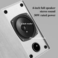 thumbnail image 2 of Altavoces de estantería Elimavi de 30 W x 2, potenciados, woofer de 4 pulgadas, 2 of 7