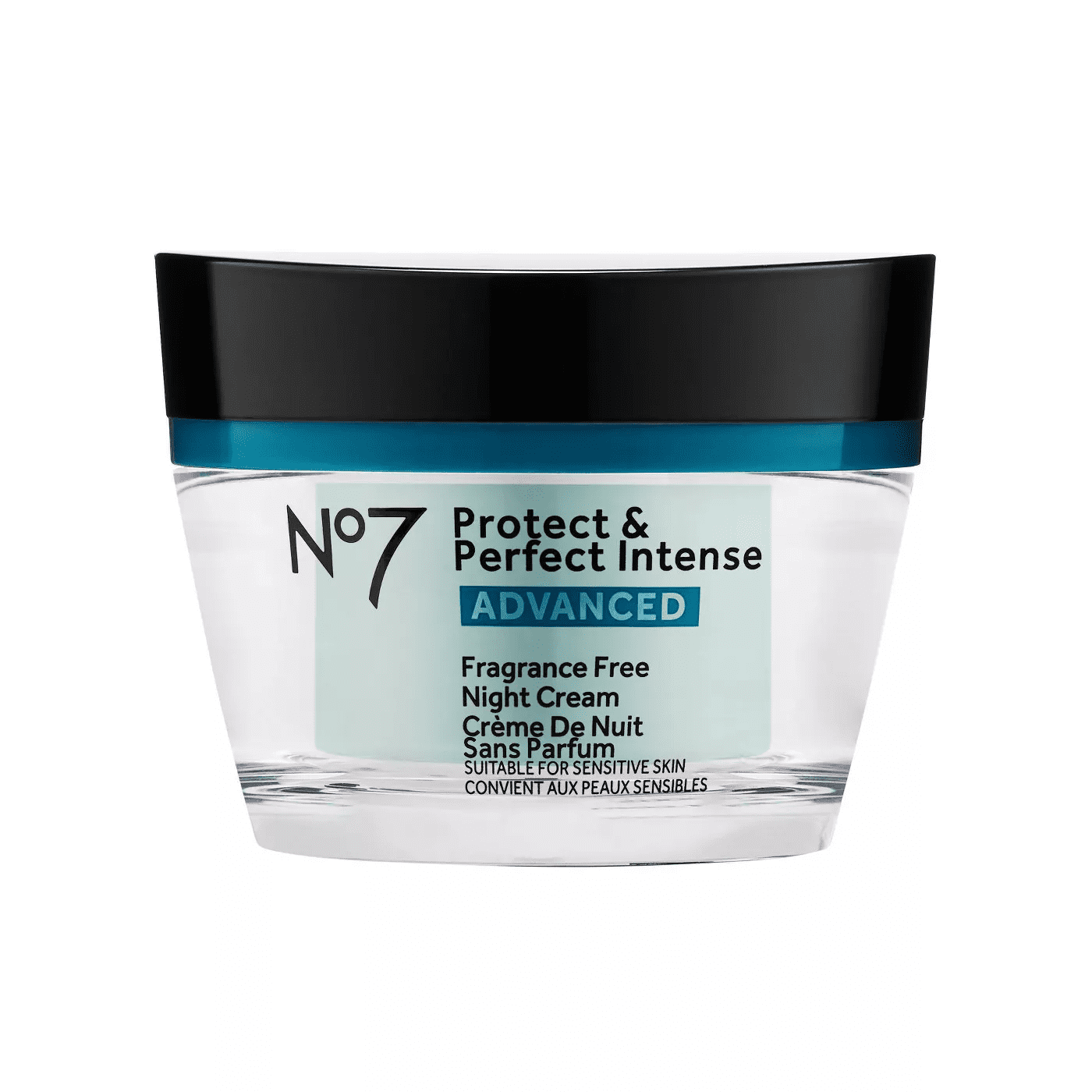No7 Protect & Perfect Intense Advanced Night Cream Fragrance Free, 1.69 fl oz