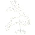 thumbnail image 3 of Northlight 36" Lighted Running Reindeer Silhouette Outdoor Christmas Decor, 3 of 7