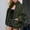Army Green coat for women, variant on Usmixi Winter Sherpa Coat for Women Womens Lamb Plush Jacket Causal Solid Plus Size Soft Fuzzy Fleece Coats Open Zipper Stand Neck Pocket Long Sleeve Outwear Casual Sherpa Coat