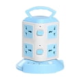 thumbnail image 2 of Ovzne Multi Plug Power Strip with Long Extension Cord, USB Charging Station for Home Office Dorm, 2 of 6