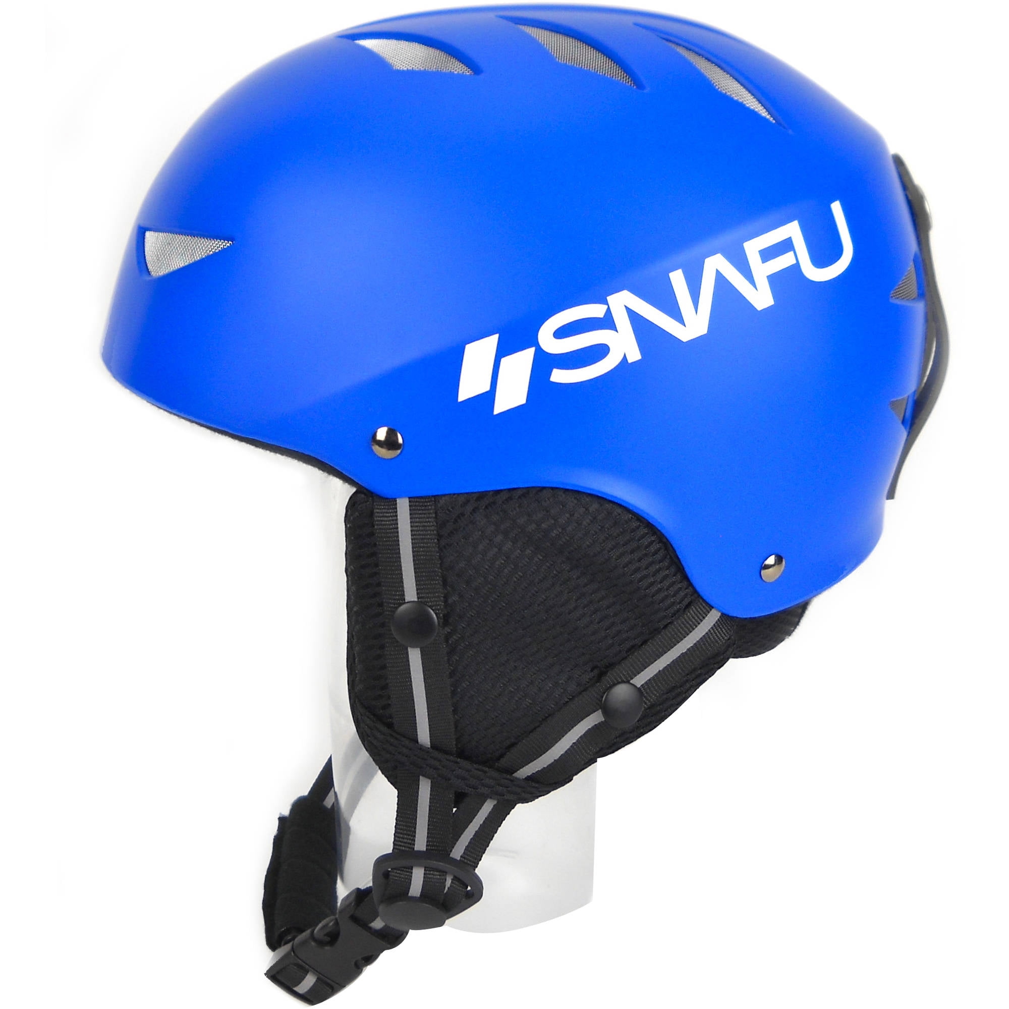 SNAFU Winter Sports Helmet, Matte Blue, S by