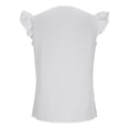 thumbnail image 6 of Ahabrexf Long Sleeve Blouses for Women Solid Color V Neck Zipper Top Casual Polyester Sleeveless 1Pc, 6 of 9
