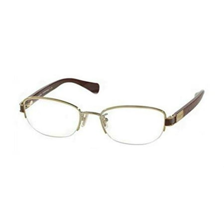 Coach Men's Hc 5059 GOLD GARNET Frame/Demo Lens sport 50 MM non-polarized Eyeglasses